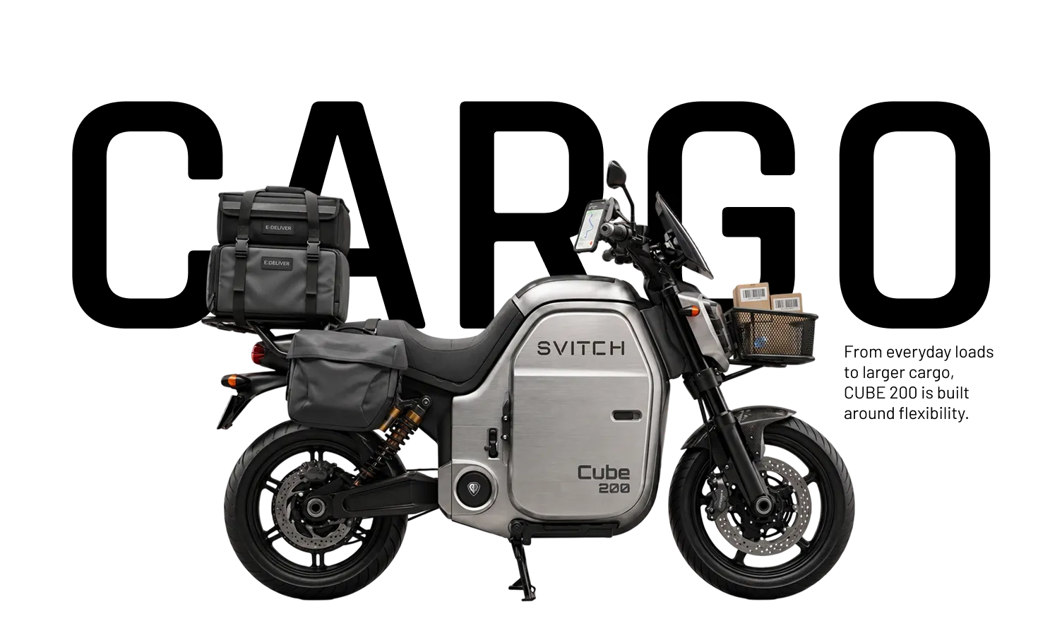 Svitch Cube 200 — ride shot